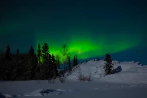 Heiratsantrag Idee Aurora Borealis