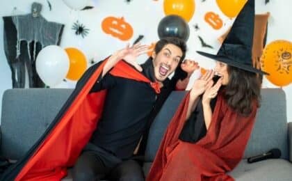 Heiratsantrag zu Halloween