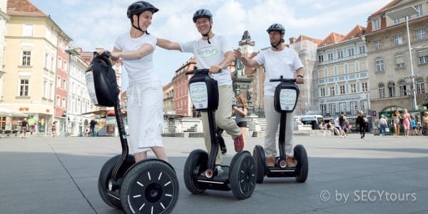 Segway Tour durch Graz - Heiratsantrag machen