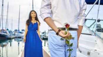 Heiratsantrag der Extraklasse mit Luxus